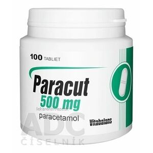 Paracut 500 mg tbl (fľ.HDPE) 1x100 ks vyobraziť