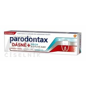 Parodontax ĎASNÁ + DYCH & CITLIVÉ ZUBY zubná pasta 1x75 ml vyobraziť