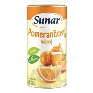 Sunar Rozpustný nápoj Pomarančový v prášku (od ukonč. 8. mesiaca)(inov.2023) 1x200 g vyobraziť