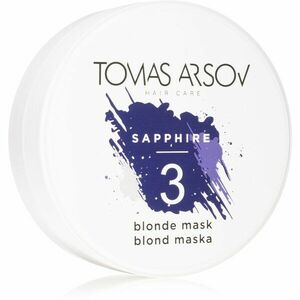 Tomas Arsov Sapphire Blonde Mask prirodzene neutralizujúca maska pre blond a melírované vlasy 100 ml vyobraziť
