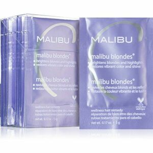 Malibu C Wellness Hair Remedy Malibu Blondes intenzívna kúra pre blond a melírované vlasy 12x5 g vyobraziť