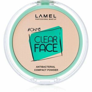 LAMEL OhMy Clear Face kompaktný púder s antibakteriálnou prísadou odtieň 405 Sand Beige 6 g vyobraziť