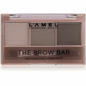 LAMEL BASIC The Brow Bar paleta pre líčenie obočia s kefkou #401 4, 5 g vyobraziť