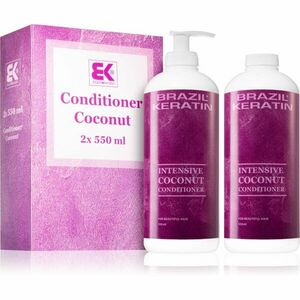 Brazil Keratin Coconut Conditioner výhodné balenie (pre výživu a hydratáciu) vyobraziť