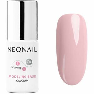 NeoNail Modeling Base Calcium podkladový lak pre gélové nechty s vápnikom odtieň Neutral Pink 7, 2 ml vyobraziť