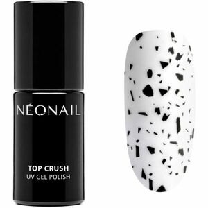 NeoNail Top Crush vrchný lak na nechty s použitím UV/LED lampy odtieň Black Gloss 7, 2 ml vyobraziť