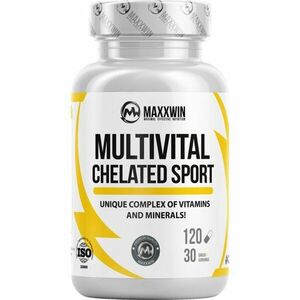 Maxxwin Multivital Chelated Sport komplex minerálov a vitamínov 120 cps vyobraziť