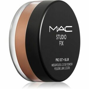 MAC Cosmetics Studio Fix Pro Set + Blur Weightless Loose Powder zmatňujúci fixačný púder odtieň Deep Dark 6, 5 g vyobraziť