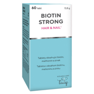 VITABALANS LADY Biotín strong hair and nail 60 tabliet vyobraziť