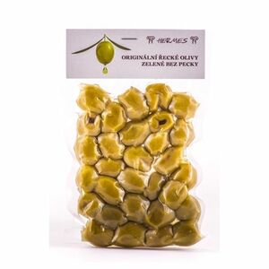 HERMES Vacum zelené olivy bez kôstky 140 g vyobraziť