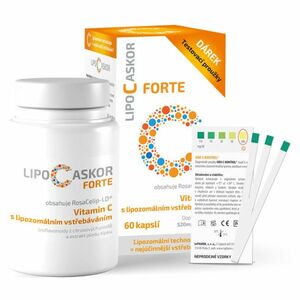 LIPO C ASKOR Forte vitamín C 520 mg 60 kapsúl vyobraziť