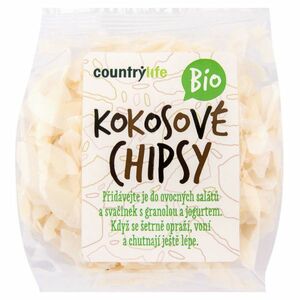 COUNTRY LIFE Kokosové chipsy BIO 150 g vyobraziť