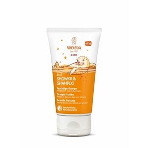 Sprchovací krém a šampón 2 v 1 - šťastný pomaranč WELEDA 150 ml vyobraziť