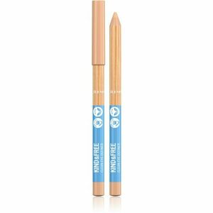 Rimmel Kind & Free ceruzka na oči s intenzívnou farbou odtieň 5 Creamy White 1, 1 g vyobraziť