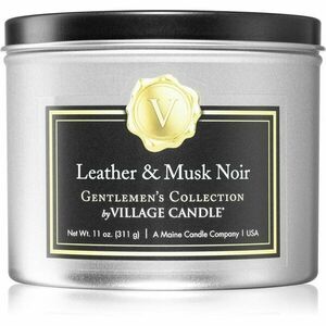 Village Candle Gentlemen's Collection Leather & Musk Noir vonná sviečka I. 311 g vyobraziť