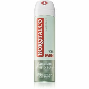 Borotalco MEN Invisible dezodorant v spreji 72h vône Musk 150 ml vyobraziť