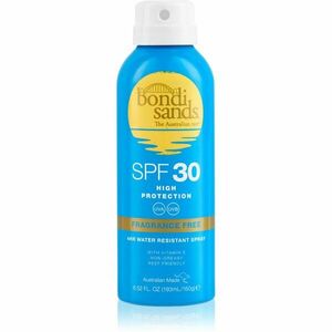 Bondi Sands SPF 30 Fragrance Free vodeodolný sprej na opaľovanie SPF 30 160 g vyobraziť