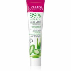 Eveline Cosmetics 99% Natural Aloe Vera upokojujúci depilačný krém línia bikín a podpazušia 125 ml vyobraziť