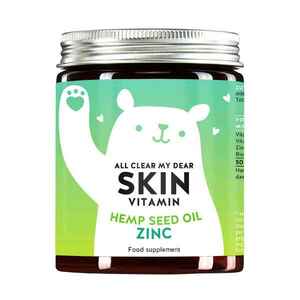 Bears With Benefits vitamíny pre sviežu a čistú pleť so zinkom vyobraziť