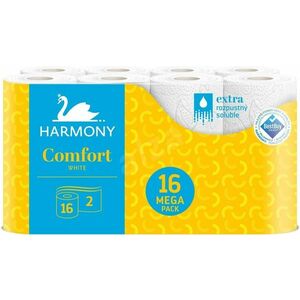 Harmony Comfort White toaletný papier 2 vrstvy vyobraziť