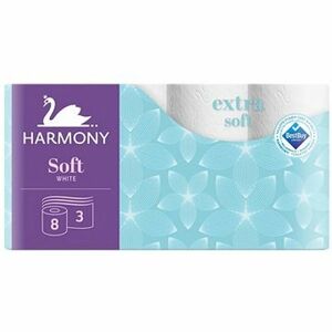 Toaletný papier 3-vrstvový Harmony Extra Soft biely vyobraziť