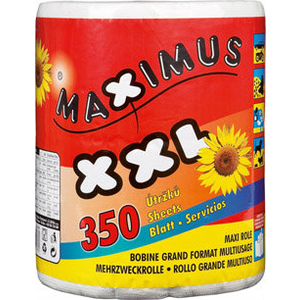 Maximus papierové utierky XXL 2 vrstvové 350 útržkov vyobraziť