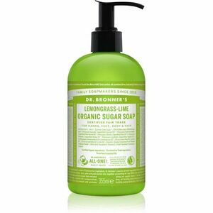 Dr. Bronner’s Lemongrass & Lime tekuté mydlo na telo a vlasy 355 ml vyobraziť