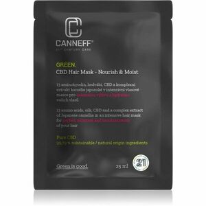 Canneff Green CBD Hair Mask regeneračná a hydratačná maska na vlasy 25 ml vyobraziť