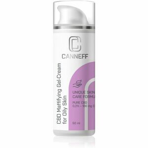Canneff Balance CBD Mattifying Gel-Cream gélový krém pre mastnú pleť so sklonom k akné 50 ml vyobraziť