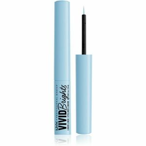 NYX Professional Makeup Vivid Brights tekuté linky na oči odtieň 06 Blue Thang 2 ml vyobraziť