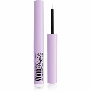 NYX Professional Makeup Vivid Brights tekuté linky na oči odtieň 07 Lilac Link 2 ml vyobraziť