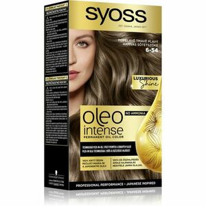 Syoss Oleo Intense permanentná farba na vlasy s olejom odtieň 6-54 Ashy Dark Blond 1 ks vyobraziť