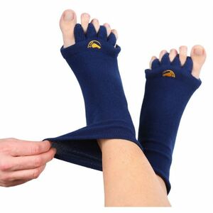 HAPPY FEET Adjustačné ponožky navy extra stretch veľkosť L vyobraziť