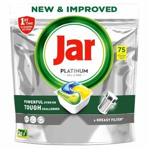 JAR Tablety do umývačky Platinum All-in-One Yellow 75 ks vyobraziť