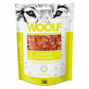 WOOLF Chicken chunkies pochúťka pre psov 100 g vyobraziť
