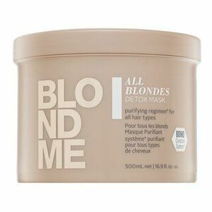 Schwarzkopf Professional BlondMe All Blondes Detox Mask posilňujúca maska pre blond vlasy 500 ml vyobraziť