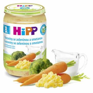 HIPP Junior bio cestoviny so zeleninou a smotanou od ukončeného 8. mesiaca 220 g vyobraziť