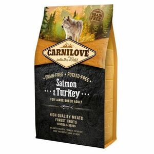 CARNILOVE Adult Salmon & Turkey granuly pre psov veľkých plemien 1 ks, Hmotnosť balenia: 12 kg vyobraziť
