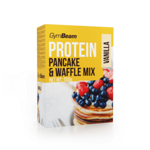 GYMBEAM Proteínové palacinky pancake & waffle mix vanilka 500 g vyobraziť
