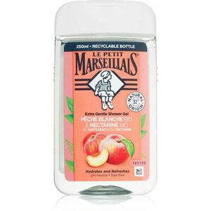 Le Petit Marseillais White Peach & Nectarine Bio jemný sprchový gel 250 ml vyobraziť