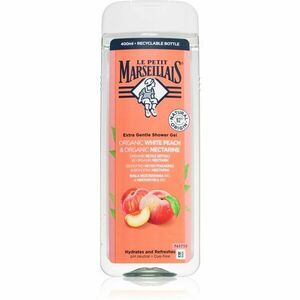 Le Petit Marseillais White Peach & Nectarine Bio jemný sprchový gel 400 ml vyobraziť
