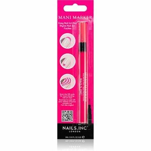 Nails Inc. Mani Marker ozdobný lak na nechty v aplikačnom pere odtieň Pink 3 ml vyobraziť