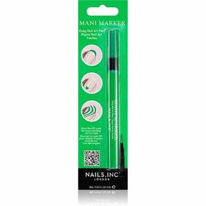 Nails Inc. Mani Marker ozdobný lak na nechty v aplikačnom pere odtieň Green 3 ml vyobraziť