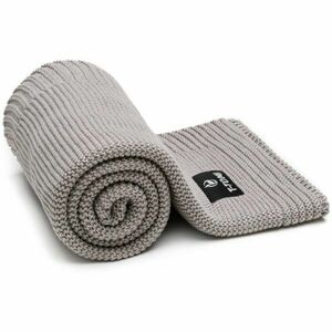 T-TOMI Knitted Blanket Grey Waves pletená deka 80 x 100 cm 1 ks vyobraziť