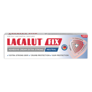 Lacalut FIX extra silný fixačný krém s neutrálnou príchuťou vyobraziť