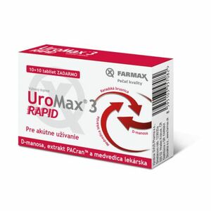 Farmax Uromax 3 Rapid 10 + 10 tbl ZDARMA vyobraziť