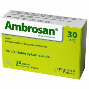 Ambrosan 30 mg 20 tbl vyobraziť