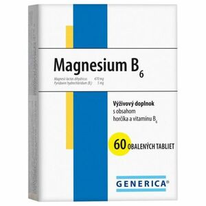 Generica Magnesium B6 60 tbl vyobraziť