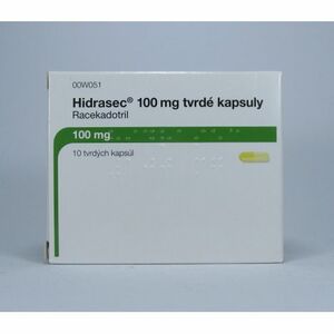 Hidrasec 100 mg 10 cps vyobraziť