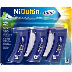 NiQuitin Mini 4 mg pas.ord.60(3 x 20) x 4 mg vyobraziť